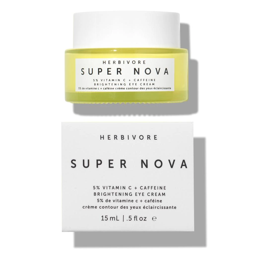 Herbivore Super Nova 5% Vitamin C + Caffeine Brightening Eye Cream 4