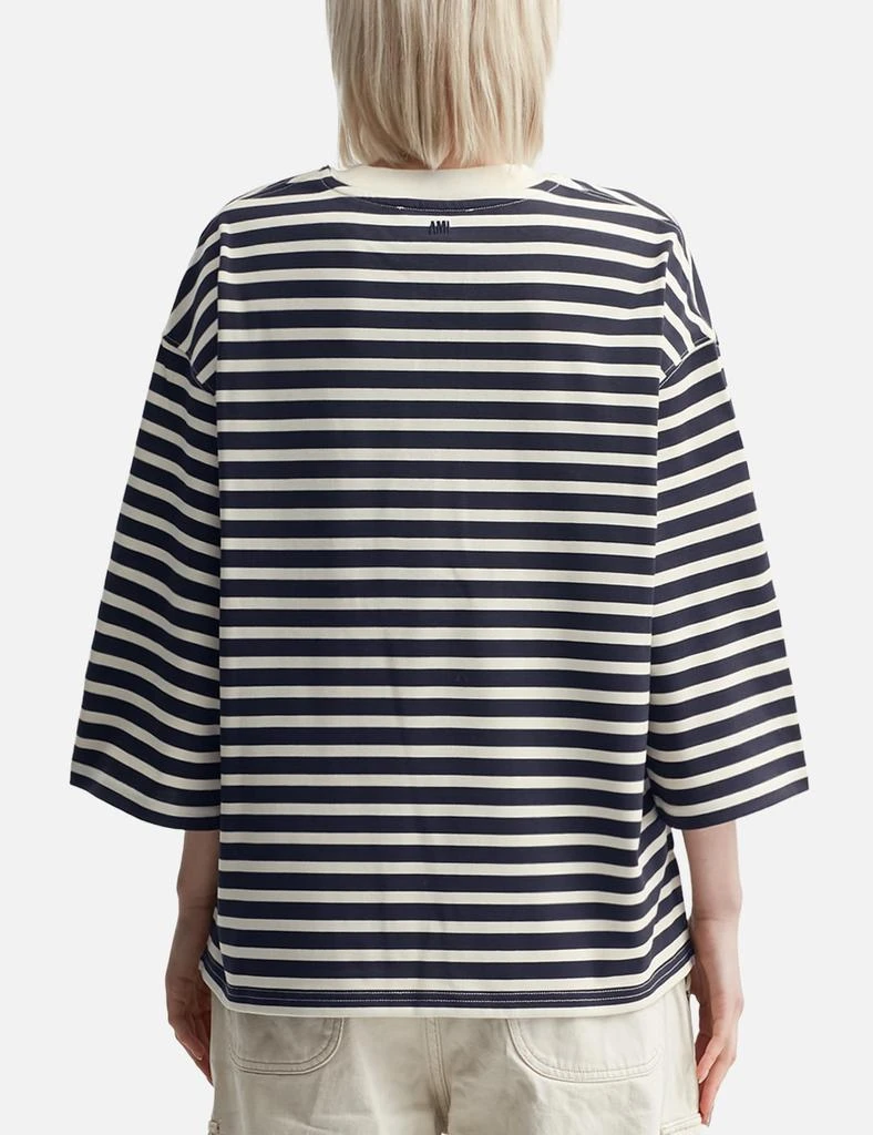 AMI Loose Striped T-shirt 3