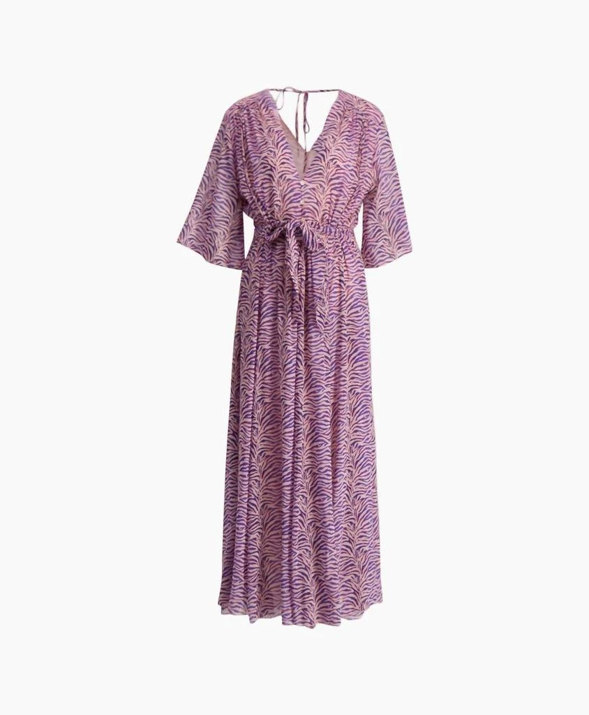 pleated lurex midi dress by forte forte Forte Forte Lurex Midi Dress | Green