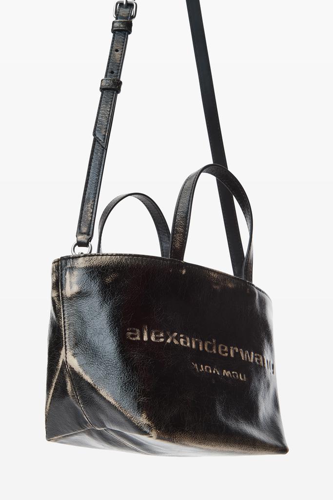 Alexander Wang punch small tote bag in brushed-effect leather