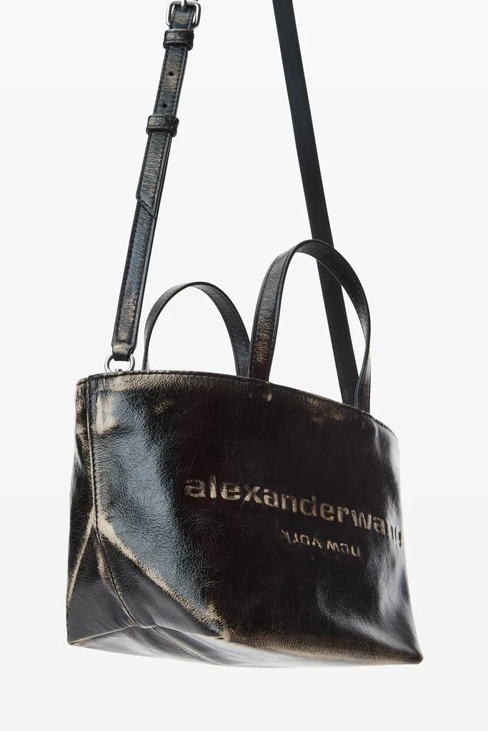 Alexander Wang punch small tote bag in brushed-effect leather 2