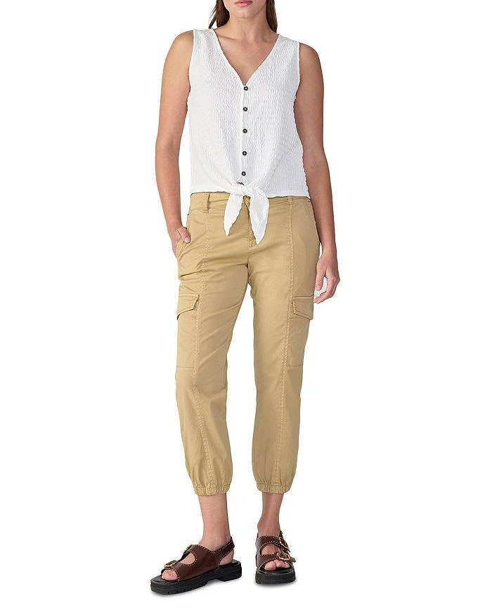 Sanctuary Link Up Tie Front Tank Top 3