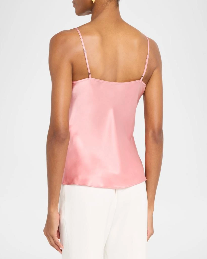 VERONICA BEARD Toby V-Neck Satin Top 3