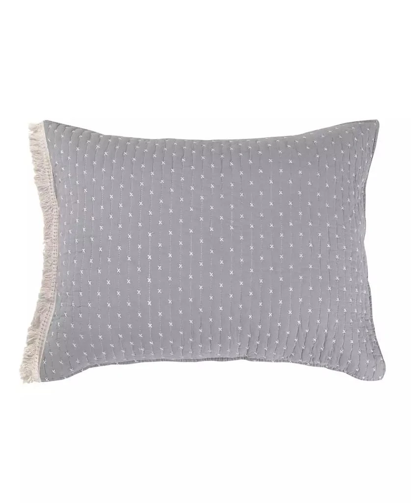 Levtex Cross Stitch Sham 5