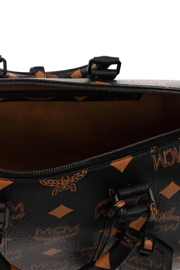 MCM MCM Ottomar Weekender Monogrammed Maxi Duffel Bag 4