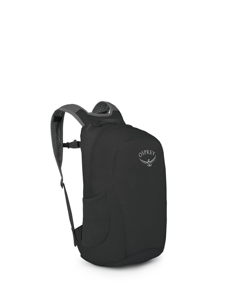Osprey Osprey Ultralight Collapsible Stuff Pack - Lightweight, Packable Travel Backpack — Extra Bag For Travel and Every Day — 18 L Capacity Daypack to Expand Luggage, Black