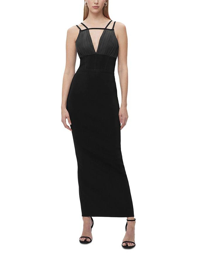 Herve Leger The Jocelyn Strappy Gown 7