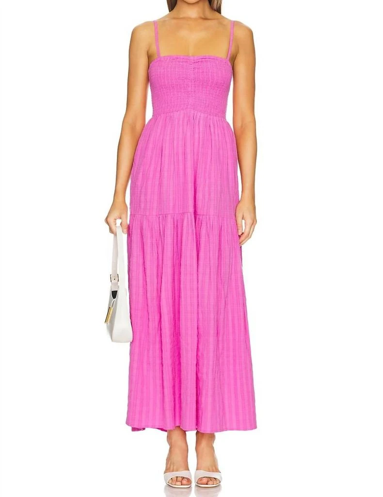 L*Space Mallorca Dress In Raspberry 1