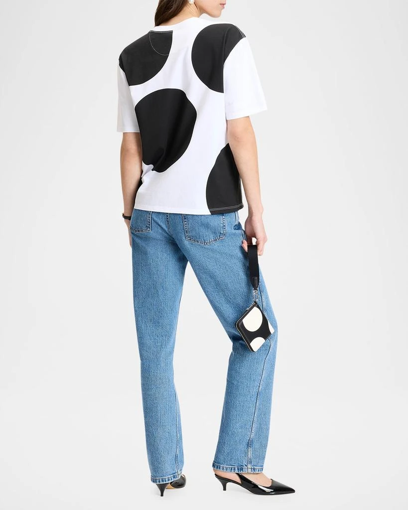 Kate Spade breezy dot printed cotton jersey tee 3