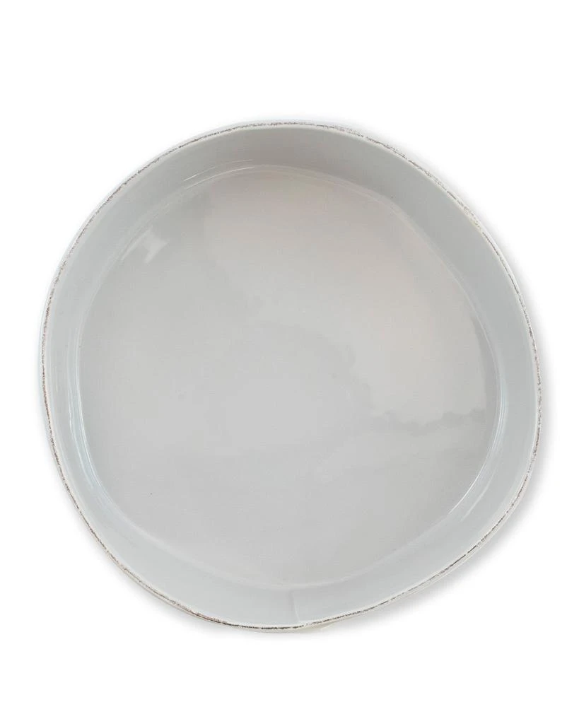 Vietri Lastra Large Serving Bowl, Light Gray 2