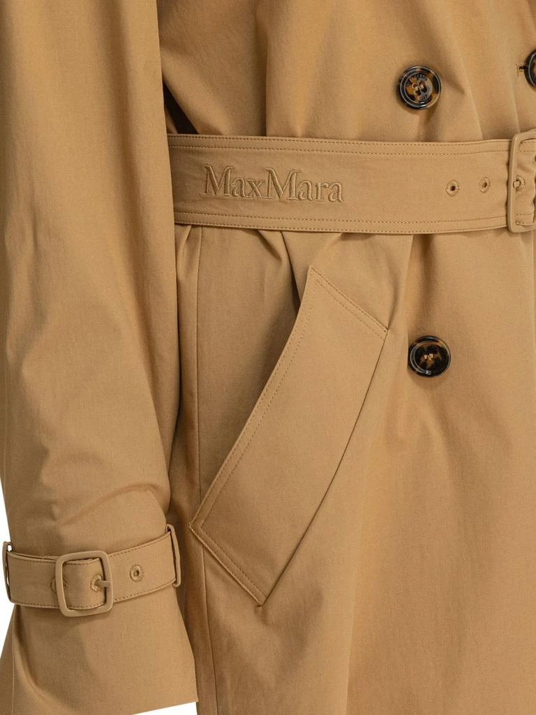 Max Mara Max Mara Cotton Canvas Raincoat 4