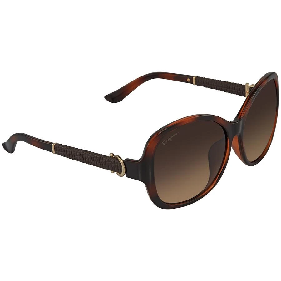 Salvatore Ferragamo Salvatore Ferragamo Brown Gradient Butterfly Sunglasses SF744SLA 214 59 3