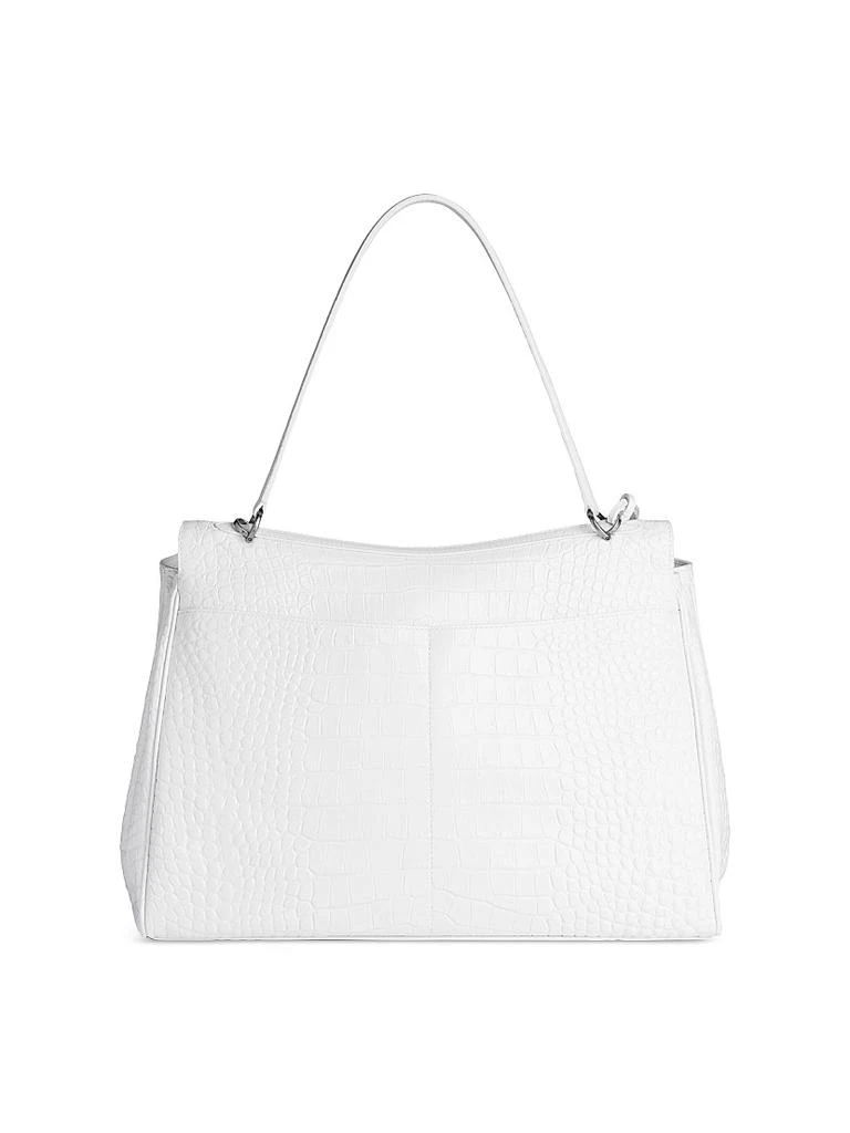Balenciaga Rodeo Large Handbag Crocodile Embossed 4