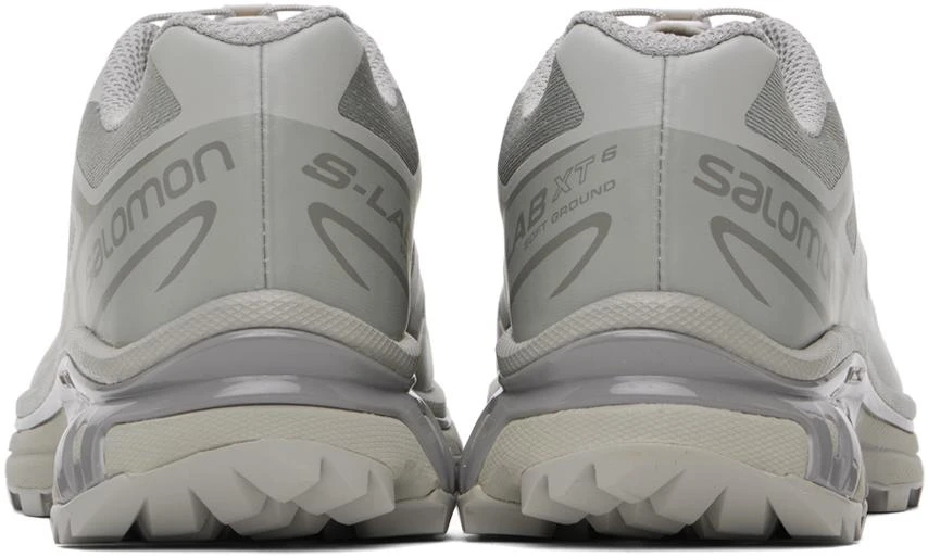 Salomon Gray XT-6 Sneakers 2