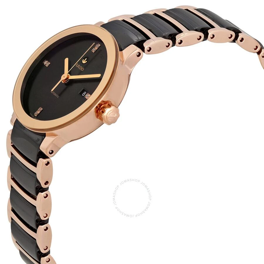 Rado Centrix S Automatic Brown Diamond Dial Ladies Watch R30183722 2
