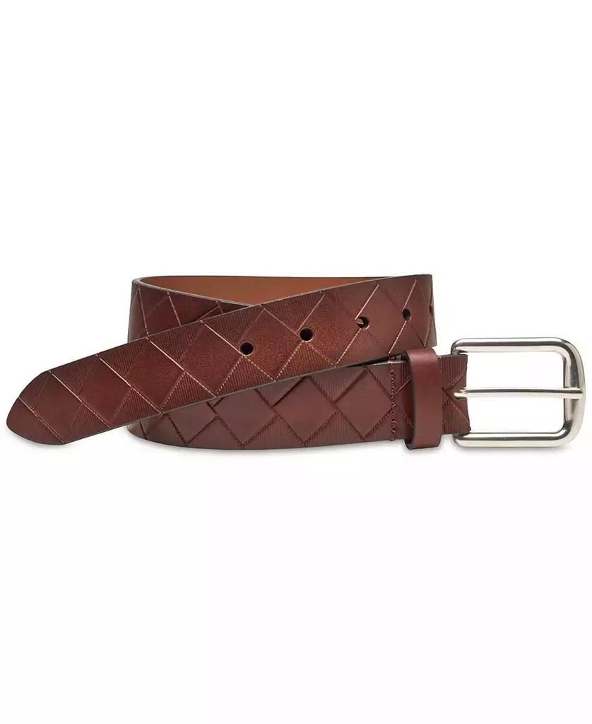 Johnston & Murphy Men's Diamond Belt 1