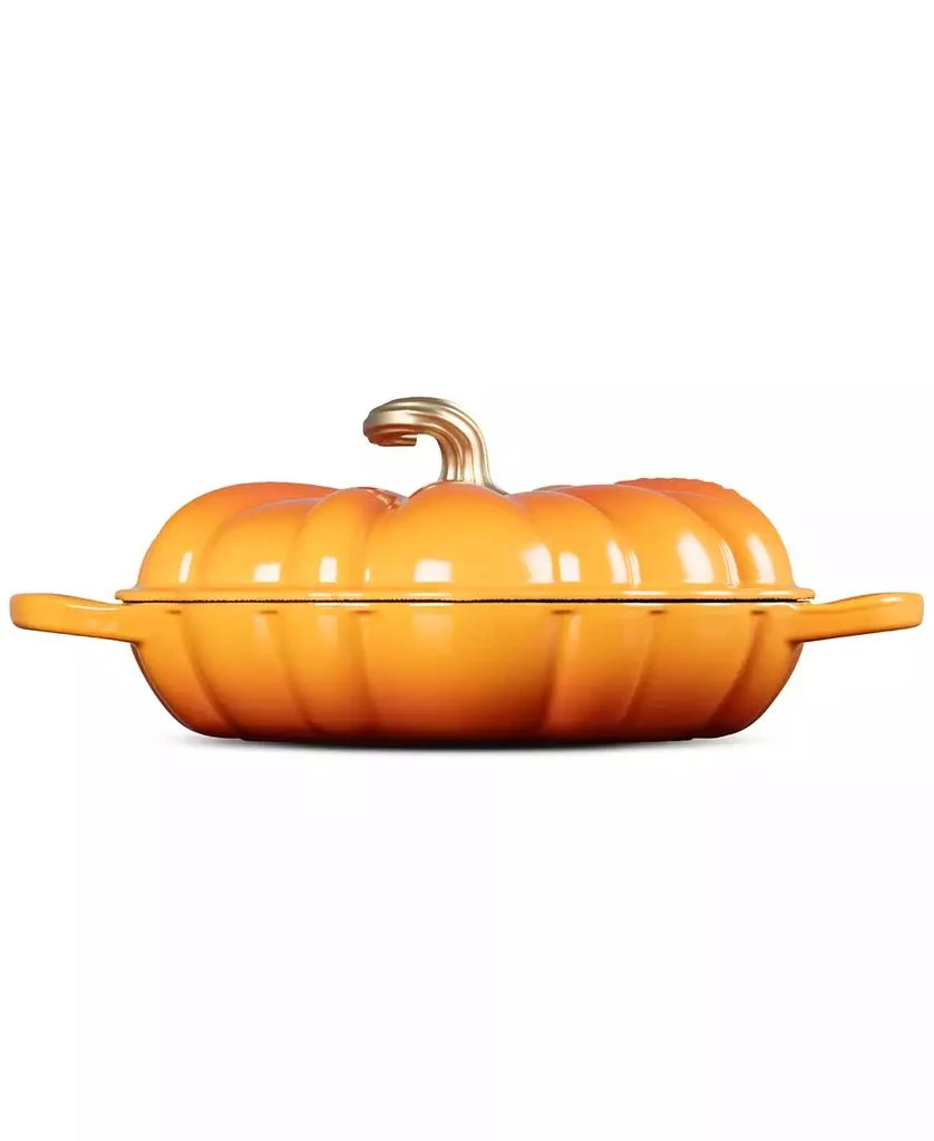 Le Creuset Enameled Cast Iron Signature Pumpkin Braiser, 2.75 qt. 3
