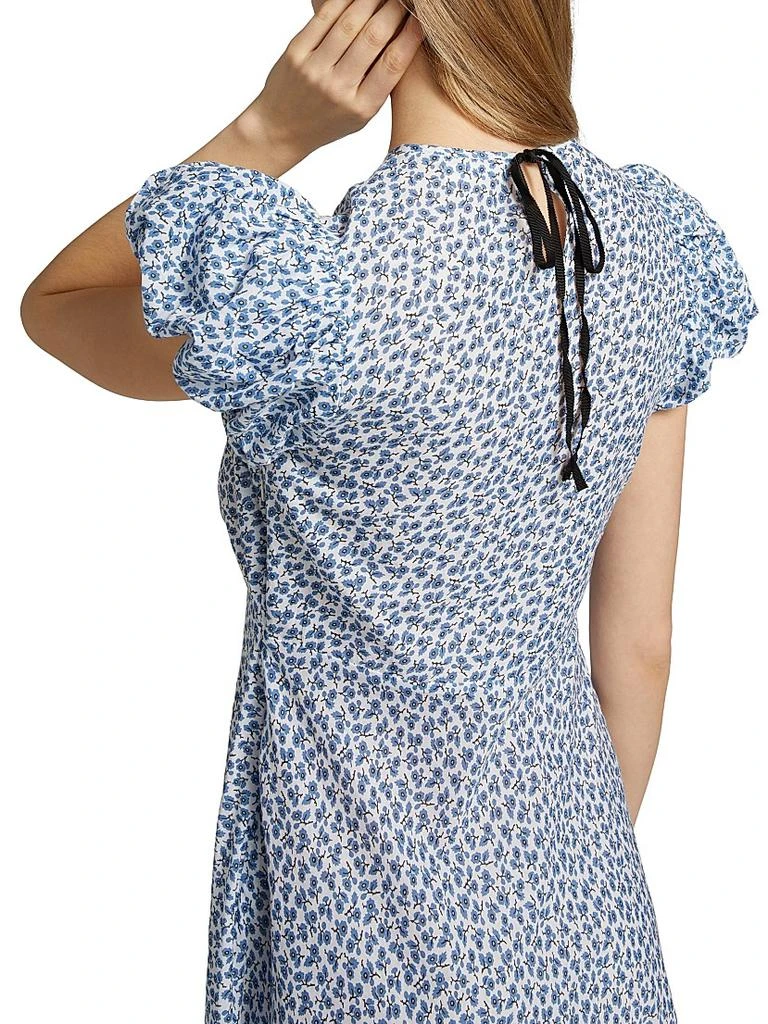 DÔEN Romina Floral Cotton Midi-Dress 6