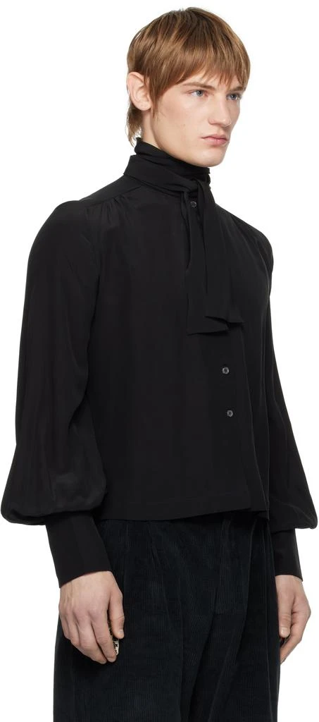 Enfants Riches Deprimes Black Pussy Bow Shirt 2
