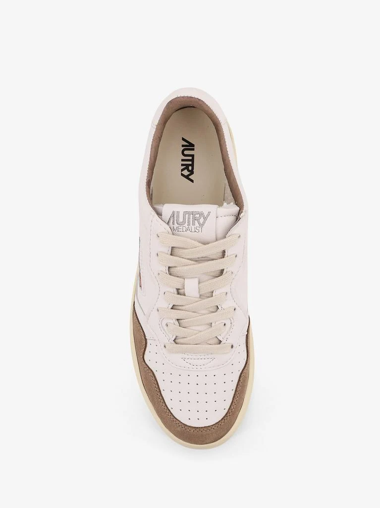 Autry Medalist Low leather low-top sneakers 4