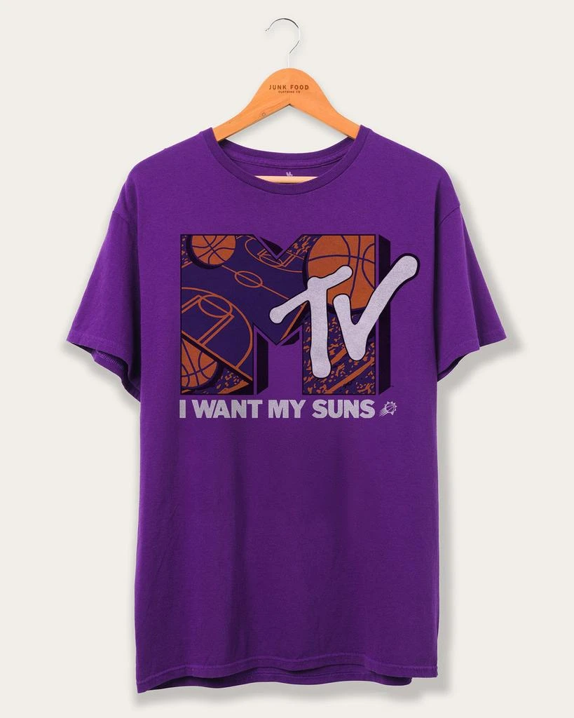 Junk Food Clothing Suns x MTV I Want My Fan Tee 1