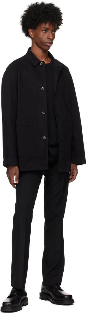 n.hoolywood Black Slim Straight Slacks Trousers 4