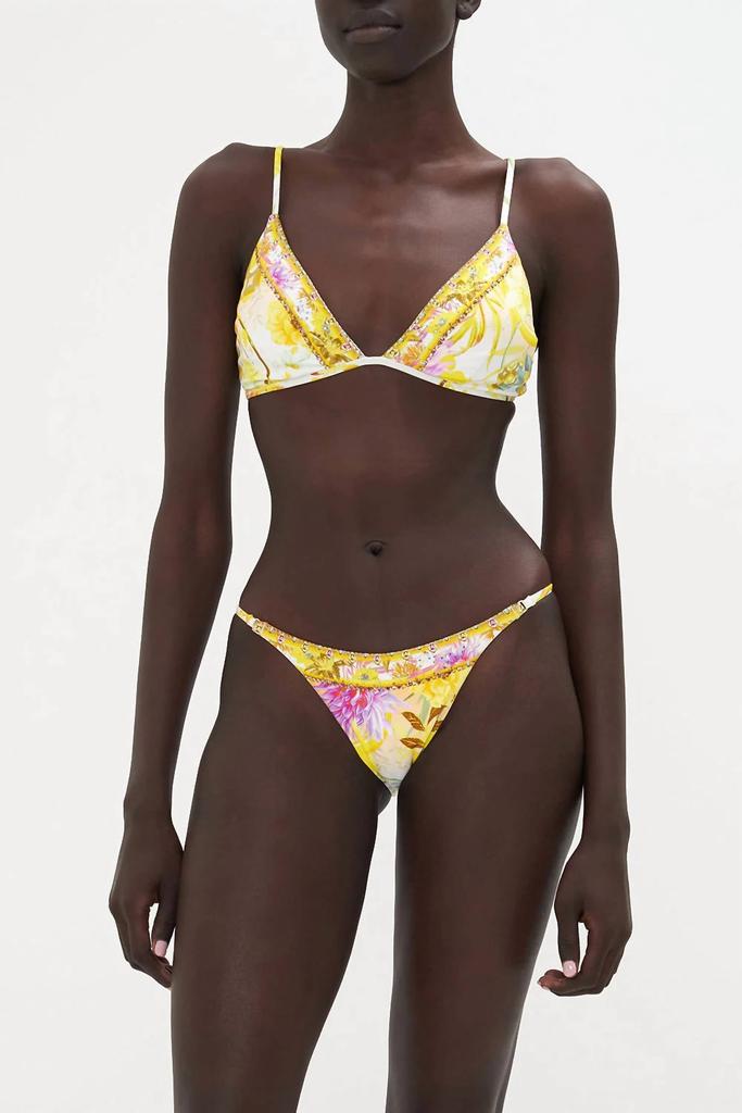 Camilla Tri Bikini Top In How Does Your Garden Grow