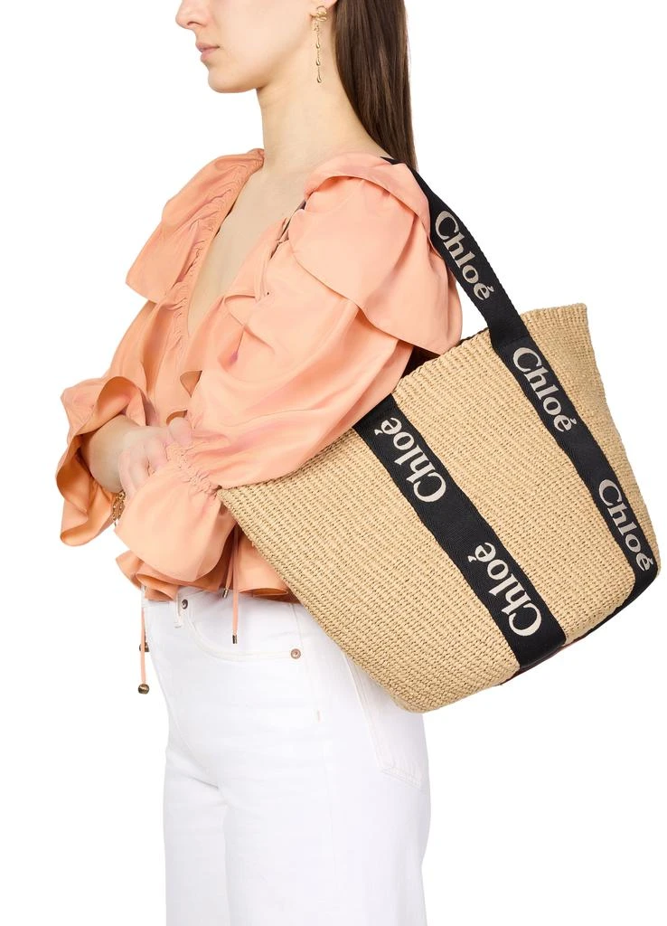 Chloé Large Woody basket 8