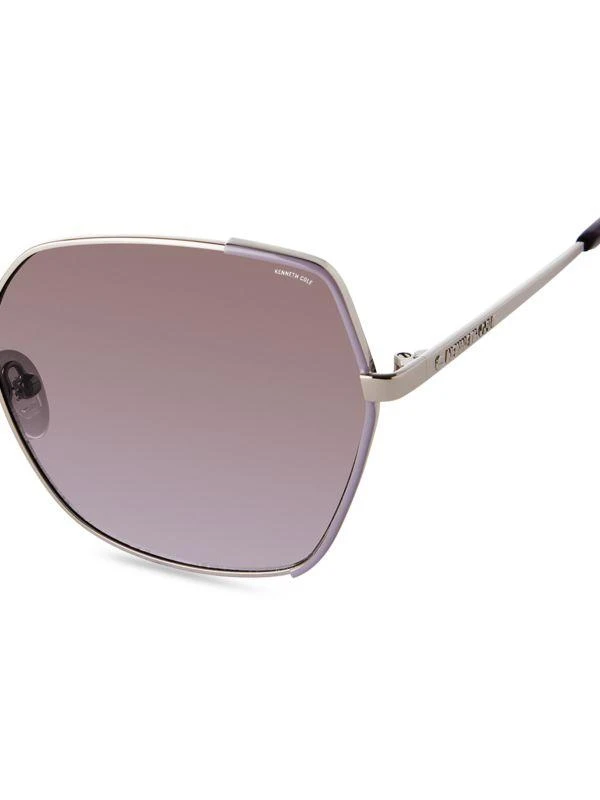 Kenneth Cole 60MM Square Sunglasses 3