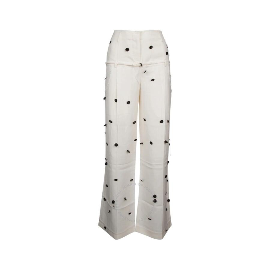 ジャックムス Jacquemus Le Pantalon Calisson Pants Jacquemus Calisson Pleated Wide-Leg Balloon Pants | Neiman