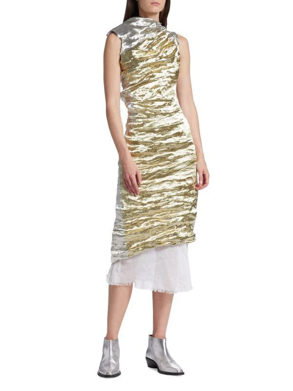 Proenza Schouler Crushed Metallic Midi-Dress - Dresses & Skirts - Compare Prices from 8+ Stores - Free Shipping - BeyondStyle Proenza Schouler Crushed Metallic Midi-Dress - Dresses & Skirts - Compare Prices from 8+ Stores - Free Shipping - BeyondStyle