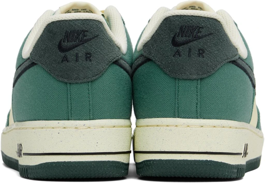 NIKE Green & Off-White Air Force 1 '07 LV8 Sneakers 2