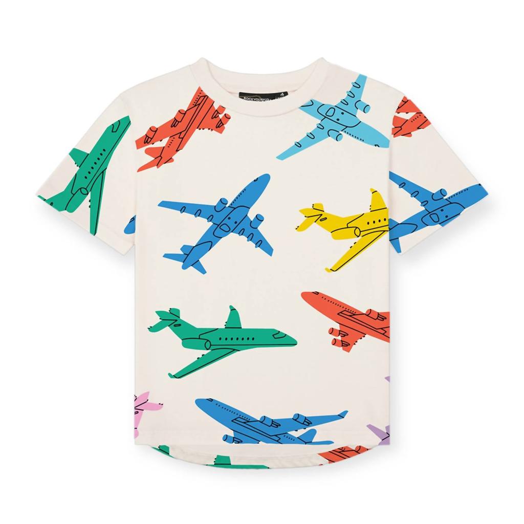 Rock Your Baby Rock Your Baby - Kid's Big Jet Plane T-shirt