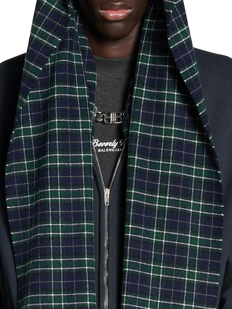 Balenciaga Unity Sports Icon Scarf Zip-Up Oversized Hoodie 6