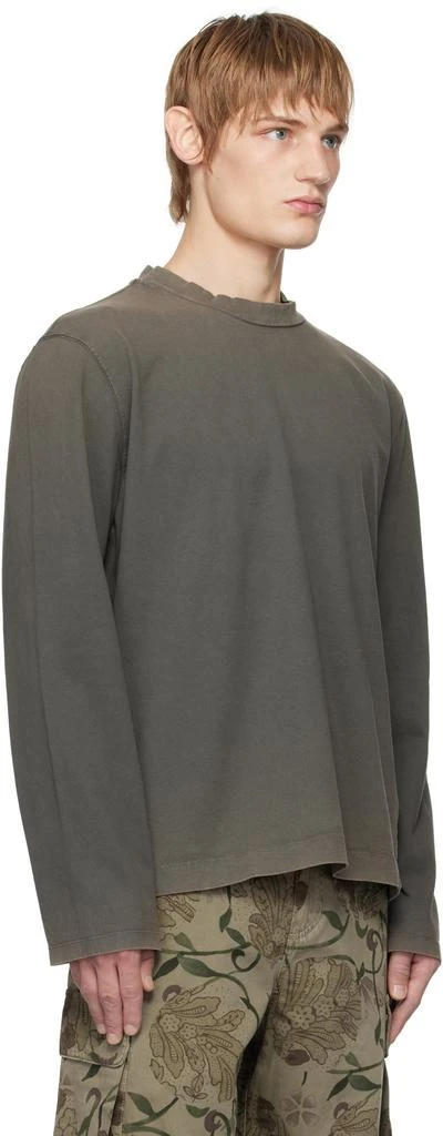Our Legacy Gray Big Longsleeve T-shirt 2