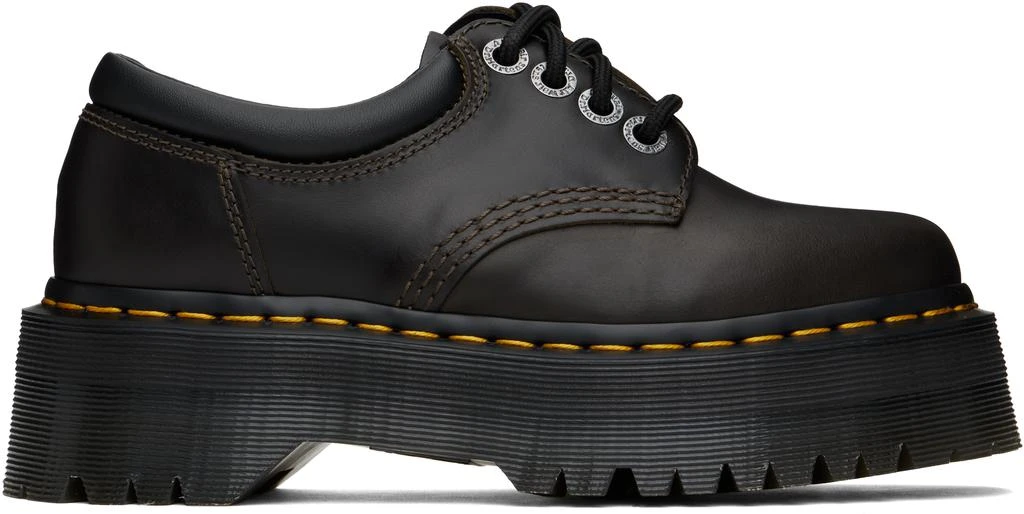 Dr. Martens Brown 8053 Quad Orleans Platform Derbys 1
