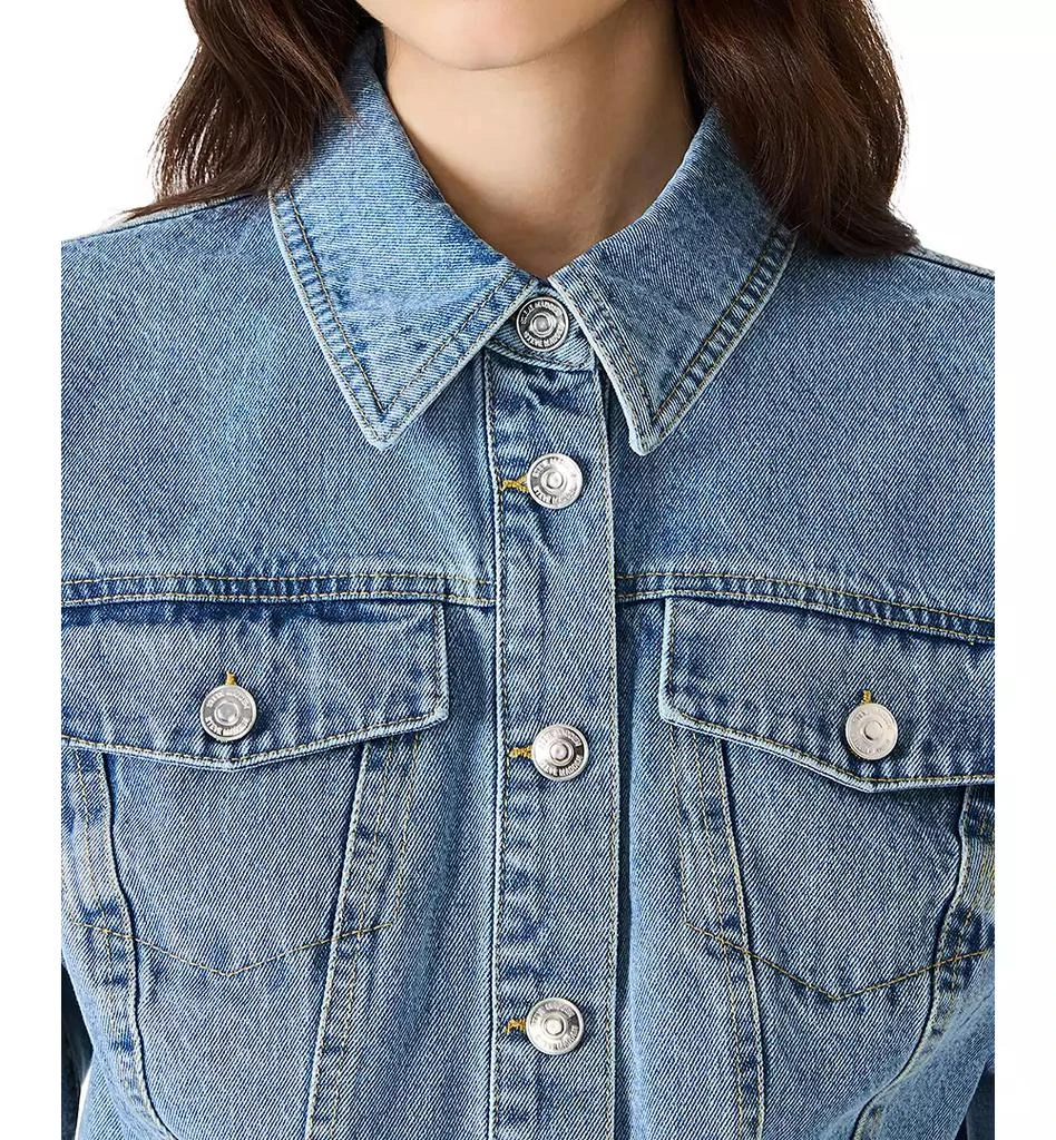 Steve Madden Women
s Collared Neck Jacket 4