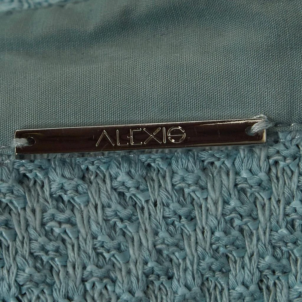 Alexis  Alexis Blue Cotton Crochet Shirt and Kiana Pants Set M/S 4
