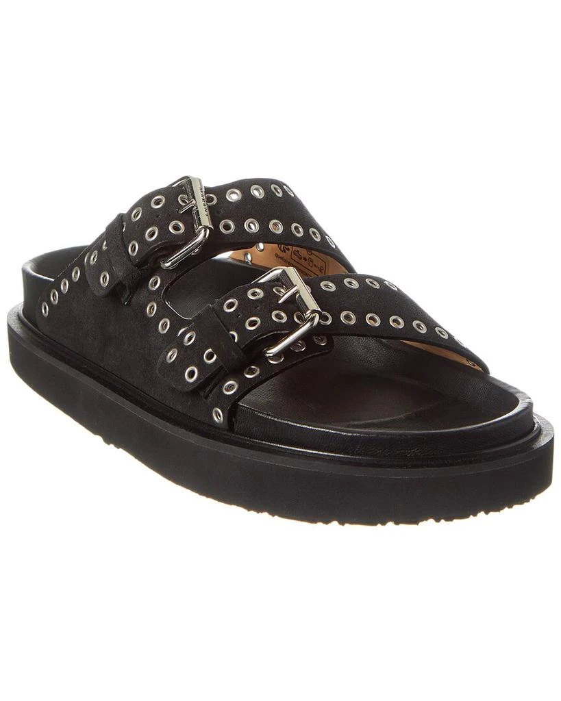 Isabel Marant Lennyo Suede Platform Sandal 1