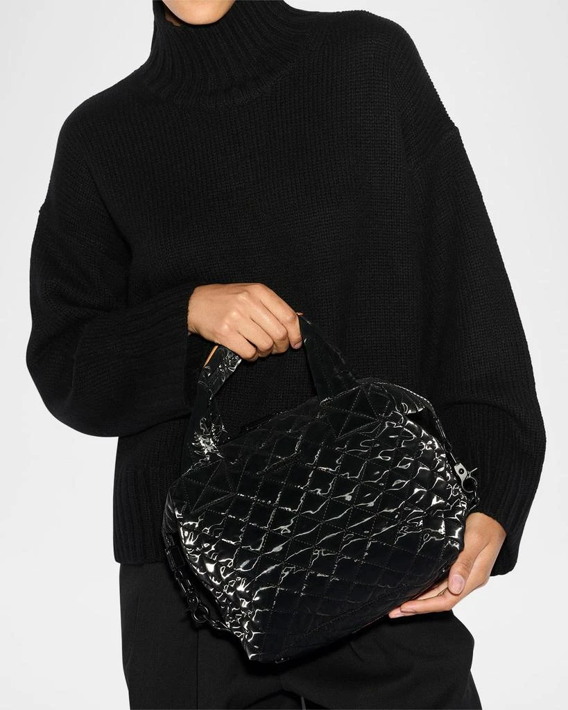 MZ Wallace Sutton Deluxe Small Quilted Top-Handle Bag 2