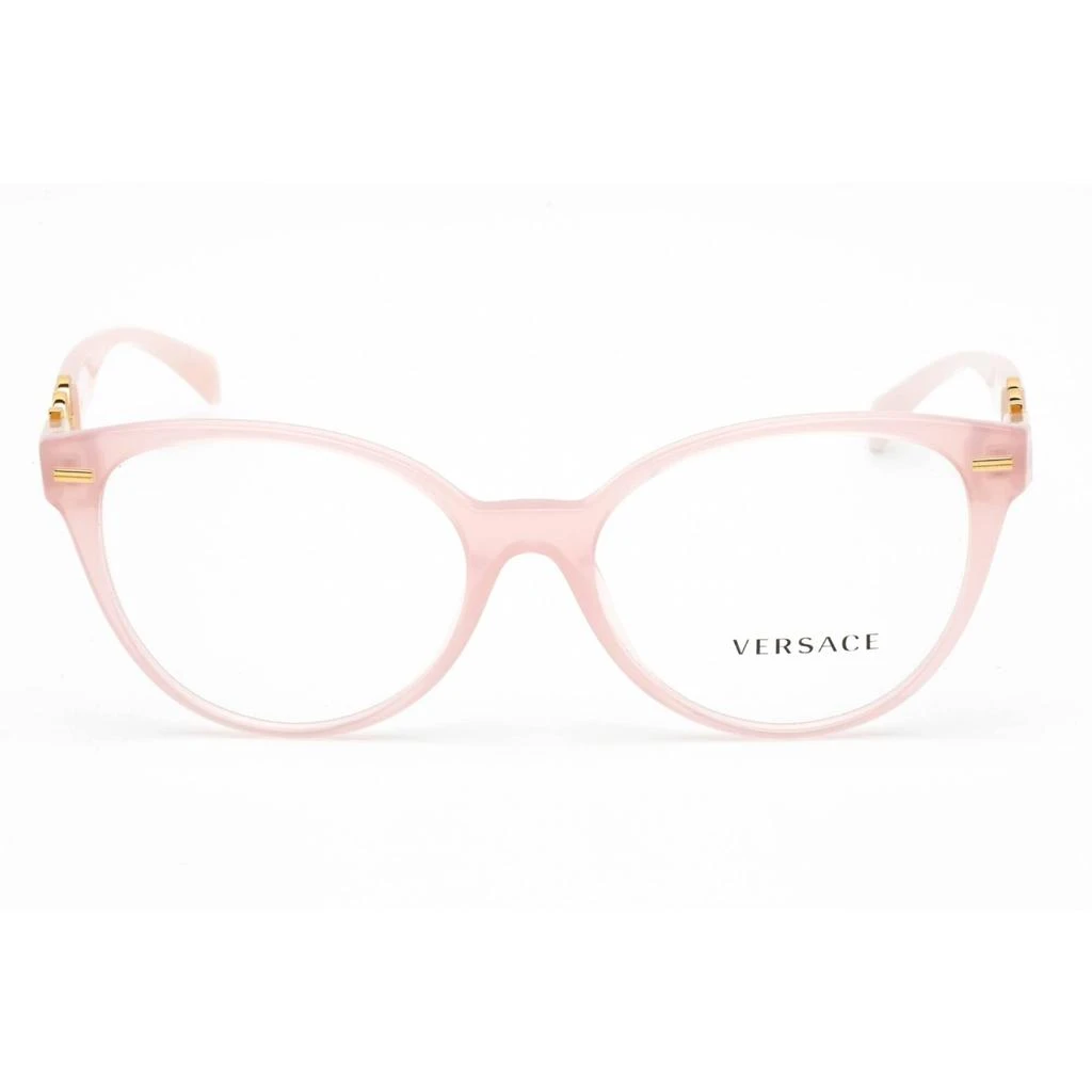 Versace Versace Women's Eyeglasses - Full Rim Cat Eye Opal Pink Plastic Frame | 0VE3334 5402 2