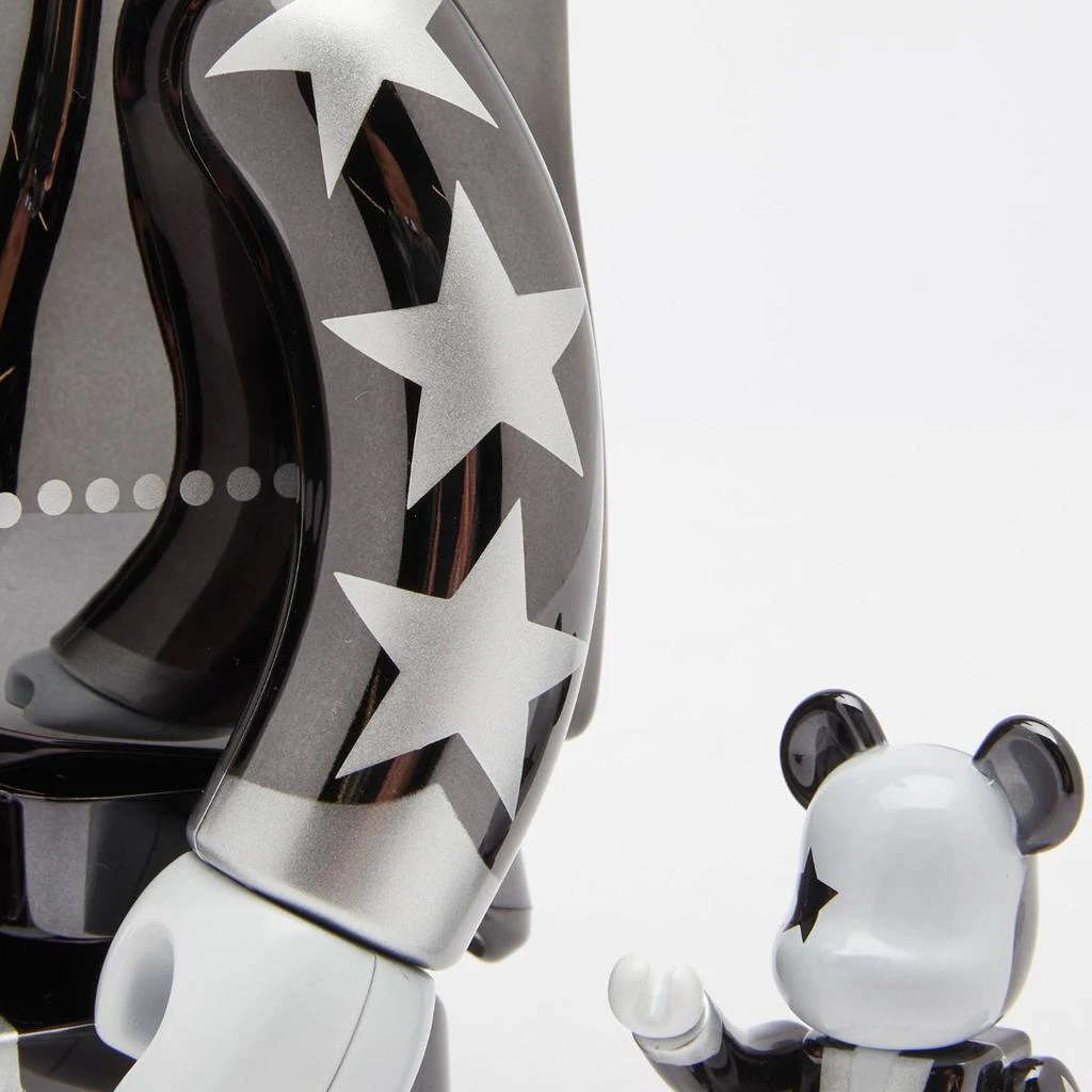 Medicom Medicom Be@rbrick Kiss Star Child Chrome Version 4