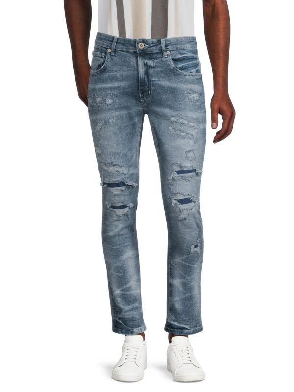 M. Society Ripped Skinny Jeans 1