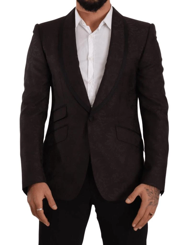 Dolce & Gabbana Jacquard Single Breasted SICILIA Men's Blazer
