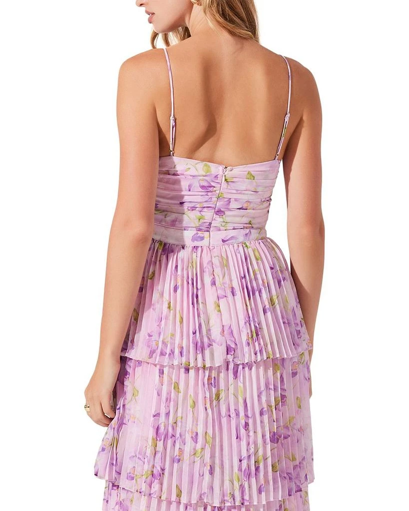 ASTR Daytona Pleated Maxi Dress 6