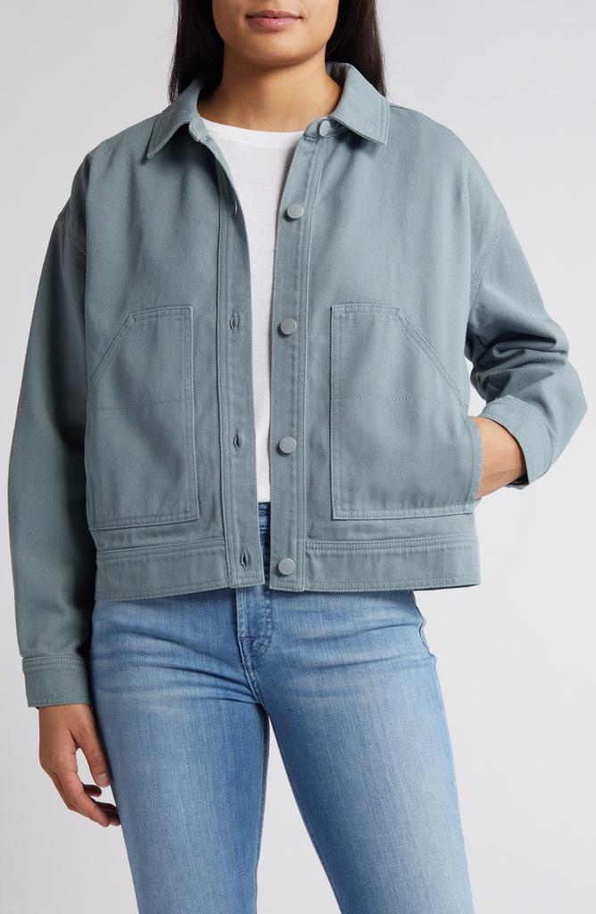 Wit & Wisdom Cotton Twill Utility Jacket