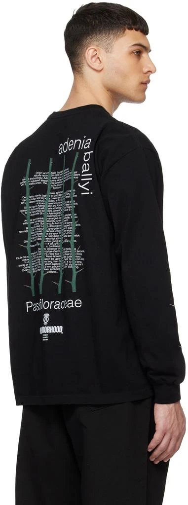 Neighborhood Black Printed Long Sleeve T-Shirt 3