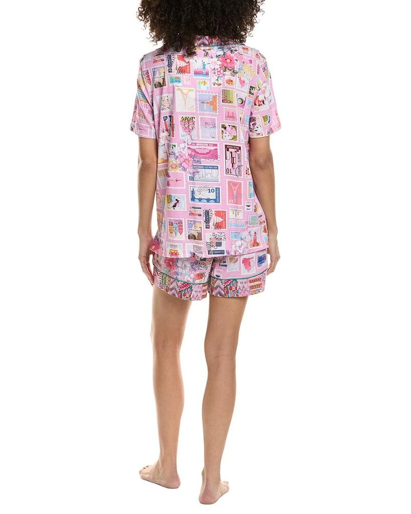 Johnny Was 2pc The Short Pajama Set 2