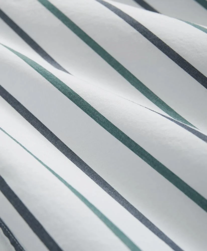 Brooks Brothers Friday Shirt, Short-Sleeve Poplin  Alternating Stripe 3