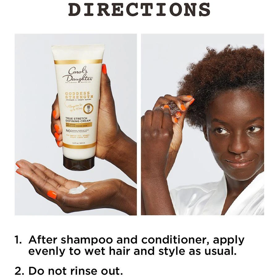 Carol's Daughter Goddess Strength, True Stretch Defining Cream with Castor Oil 15